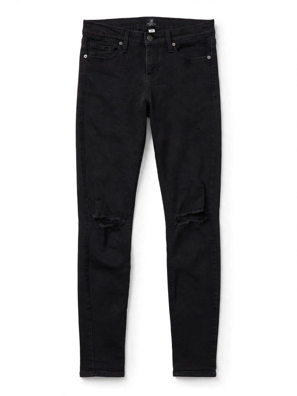 Just Black Women's Distressed Skinny Jeans